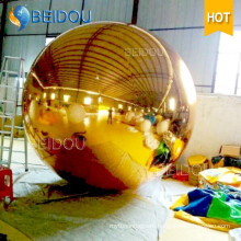 2m Decorative Mirror Balloon Gold Silver Disco Inflatable Mirror Ball